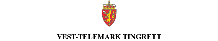 Vest-Telemark tingrett logo