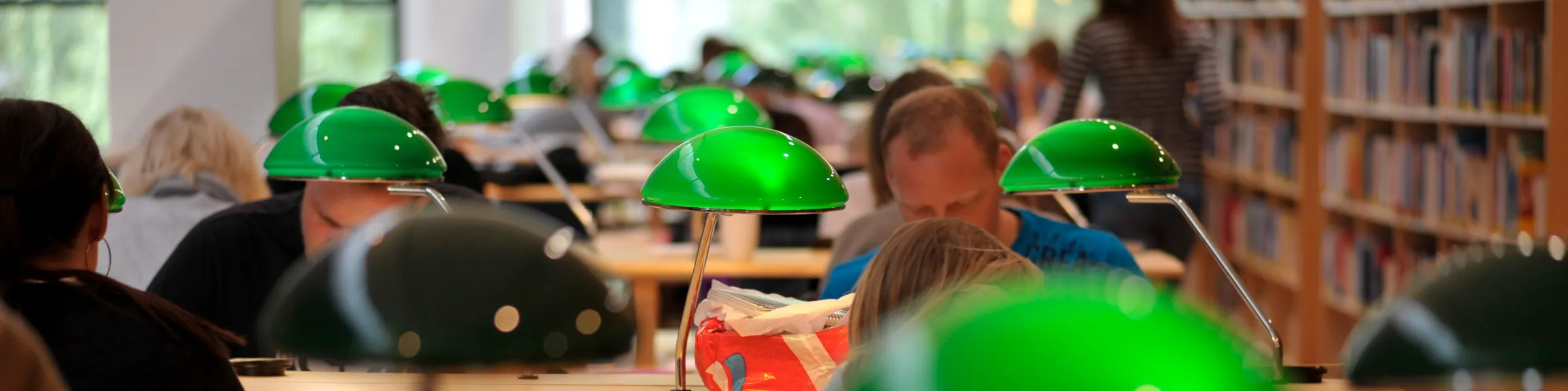 UiO - Studenter i lesesal