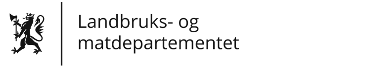 Landbruks- og matdepartementet logo