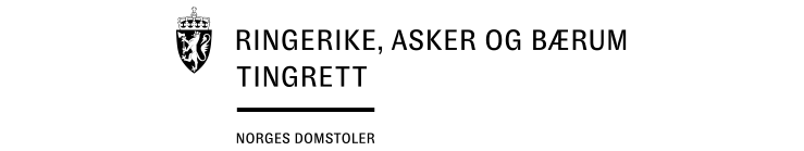 Ringerike, Asker og Bærum tingrett logo